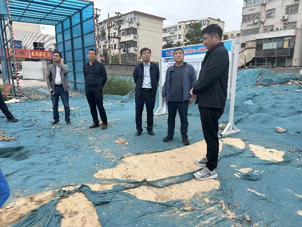 乐动网站网页版-乐动online(中国)
负责人汪洋到孙八砦城中村改造项目调研项目建设工作